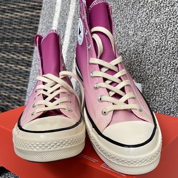 Converse Chuck Taylor 70 All Star Hi Rose Maroon/Naples MENS - Picture 8 of 16